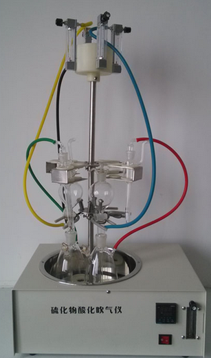 监测站取样LB-400型水质硫化物-酸化吹气仪硫化物吹气仪