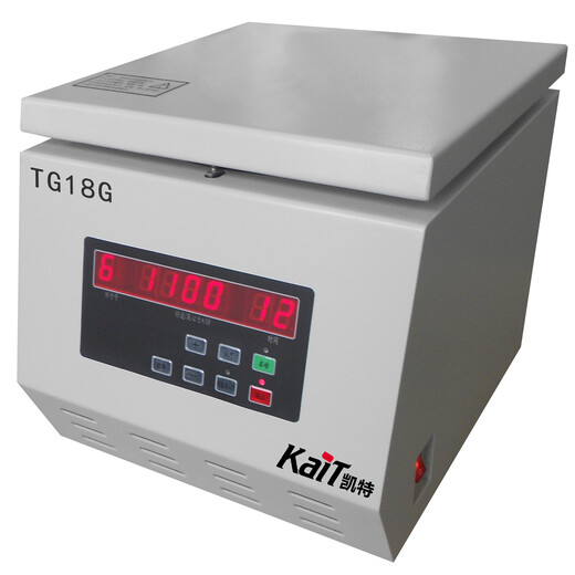 TG18G台式高速离心机转子为铝材可进行反复高压灭菌