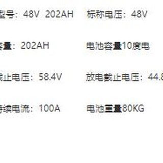 河北鑫动力房车电池XDL-48-202,48V/202Ah,定制锂电，锂电池组图片6