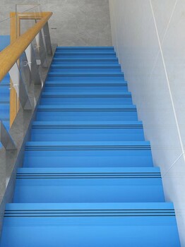 昆明楼梯pvc塑胶地板厂家