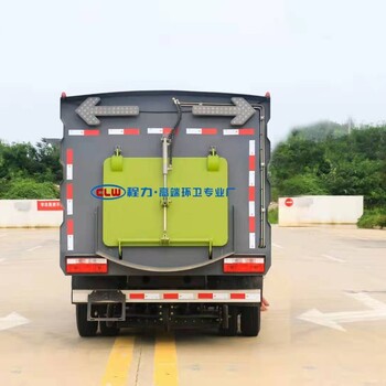 天锦洗扫车210马力重庆道路清洁洗扫车