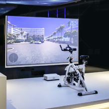 VR自行车虚拟骑行漫游体验馆动感VR动感单车设备全息投影健身娱乐