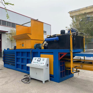 滁州废塑料打包机200吨卧式打包机图片5