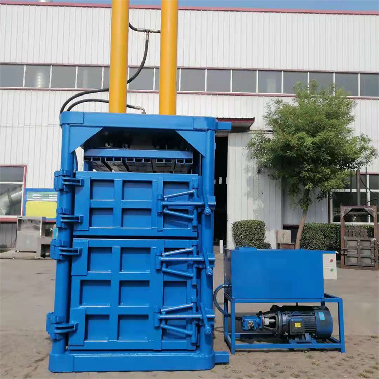 上海60吨立式废纸壳打包机废品站用打包机