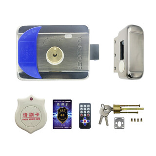 耀莱克品牌YLK-688E单头刷卡锁双头刷卡锁自带锁状态信号功能图片2