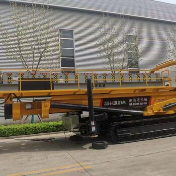 河南省链轨式平台JS18.5-8装卸吊顶板车举升高度35米