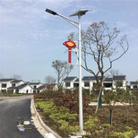 唐山新农村太阳能路灯效果实拍，唐山太阳能锂电池路灯图片4