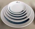 河南特色火鍋密胺仿瓷餐具ALun定制食堂快餐盤子塑料面碗生產廠家