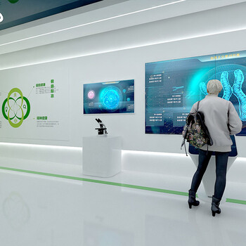 郑州展厅展馆设计3d效果图设计制作CAD施工图深化设计