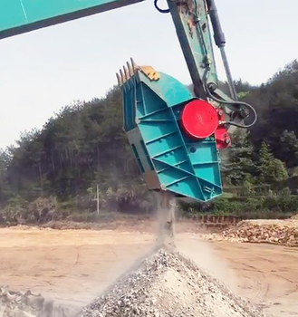 河南地區(qū)日立挖機(jī)巖石破碎斗