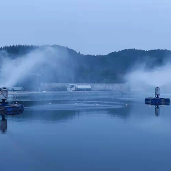 浮动式机械雾化蒸发器废水池集中污水蒸发设备伴热保温型