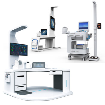 乐佳HW-V9000健康体检管理系统智能健康小屋体检一体机