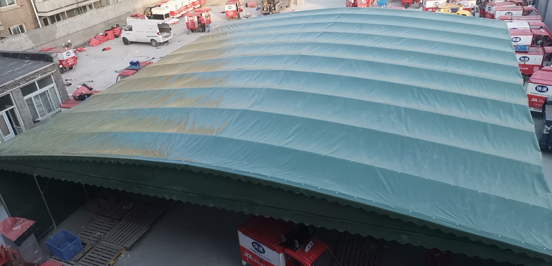 加厚移动棚活动雨棚汽车帐篷