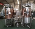 啤酒設備廠家供應500升釀酒設備小型精釀扎啤機啤酒廠發酵罐