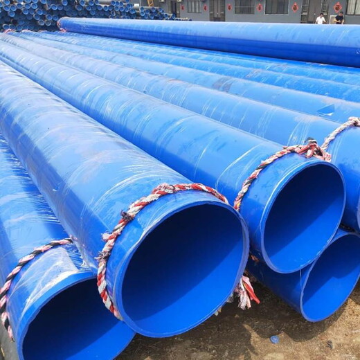钦州埋地涂塑钢管规格型号输水管道