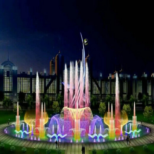 安阳广场音乐喷泉设计