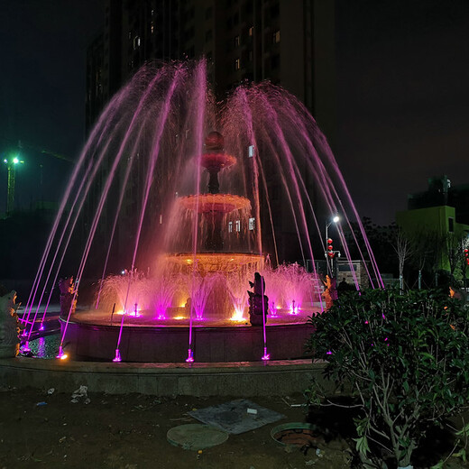 徐州广场音乐喷泉施工