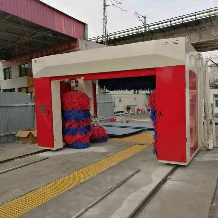 鹤壁大型社区毛刷式洗车机本地