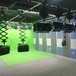 电商直播免漆块装蓝绿箱产品拍摄虚拟直播抠像背景模块化搭建