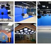 新闻传媒中心演播室改造LED染色灯