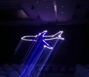 珠三角出租活動激光雕刻啟動開場激光飛鷹秀激光動畫雕刻啟動圖片3
