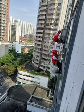 上海蜘蛛人吊绳外墙护栏加固座板外墙护栏拆除