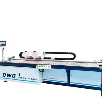 德沃德长期供应宁波柜体生产线双主轴带钻包开料机安全可靠