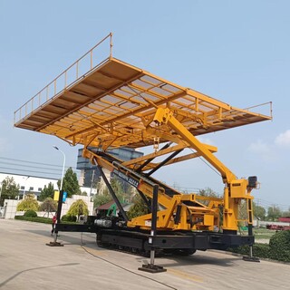 新疆昌吉厂家生产出租出售钢结构反吊顶升降平台车图片5