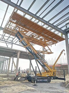 新疆昌吉厂家生产出租出售钢结构反吊顶升降平台车图片6