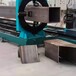 安徽滁州圆管数控相贯线切割机钢结构方管下料设备