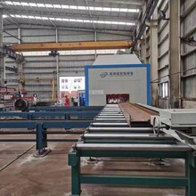 广西梧州钢结构型材二次加工生产线数控H型钢等离子切割机