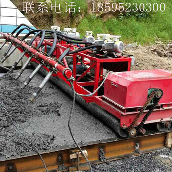 自行走水泥路面二三輥筒帶排震的混凝土道路面攤鋪整平機