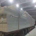 南通彩鋼玻鎂板中空玻鎂夾芯板手工巖棉凈化板廠家