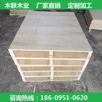 鄂托克旗杭錦旗木托盤(pán)廠家川字六角田字木棧板墊板卡板木托盤(pán)