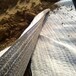 垃圾填埋場5500克防水毯人工湖覆膜膨潤土防水毯