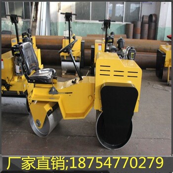 手扶式雙輪壓路機廠家手扶雙輪壓路機價格振動壓路機