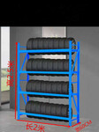 汽车轮胎存放货架轮胎展示架轮胎货架子汽车轮胎品牌展示架