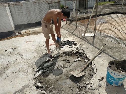 珠海市地下室防水补漏香洲外墙清洗工程