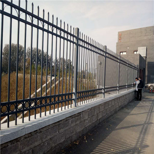 武汉小区围墙护栏-学校钢管围墙