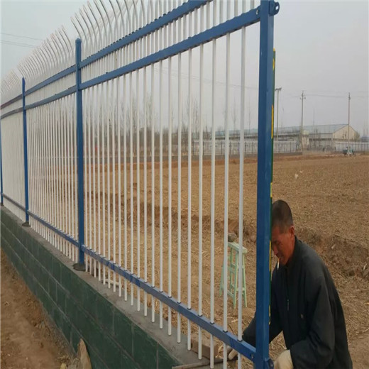 驻马店学校围墙栅栏-隔离铁艺围栏