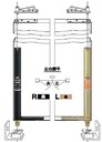 承重310KG圓柱不銹鋼門軸隱藏式鉸鏈日本中心吊HC-26T重型門合頁