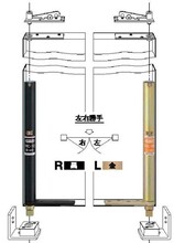 承重310KG圆柱不锈钢门轴隐藏式铰链日本中心吊HC-26T重型门合页图片