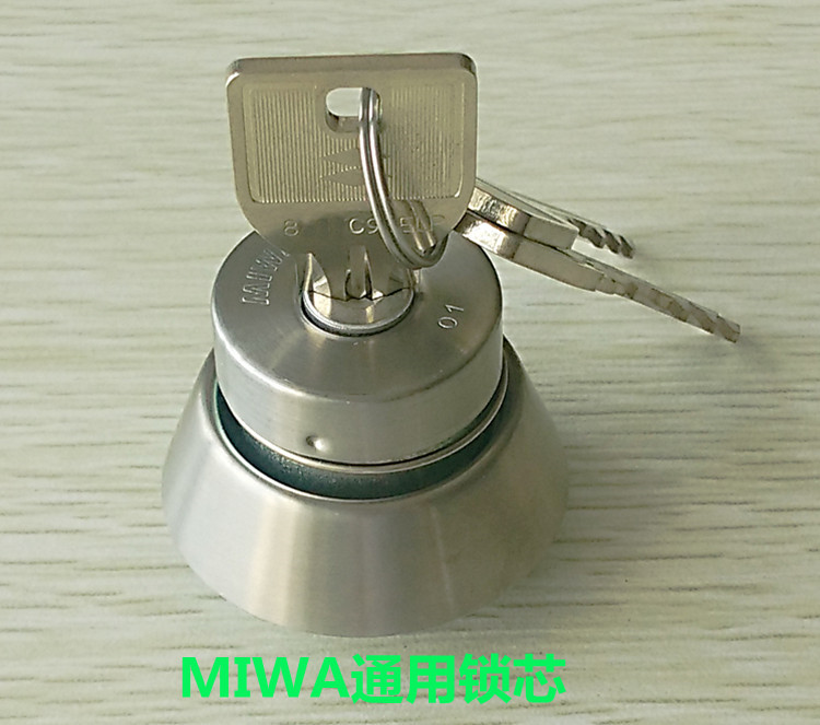 日本原装进口防火锁MIWA01锁芯室内门U9美和不锈钢锁头13LA.CY