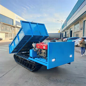 履帶爬山運輸車小型單杠小型水田履帶車手扶履帶式小貨車