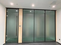 深圳南山辦公室玻璃隔斷鋁合金百葉高隔斷價格圖片1