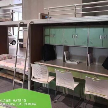 重庆大学公寓床生产厂家上下铺公寓床上铺床下铺书桌