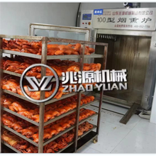 保定熏鸡烟熏炉,环保型熟食烟熏设备