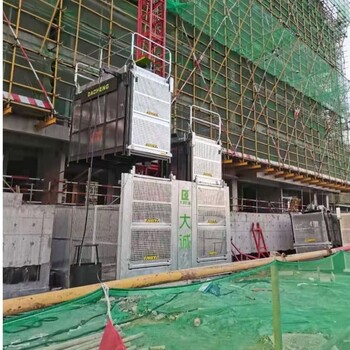 SC120建筑物料提升機載重1.2噸物料提升機貨梯