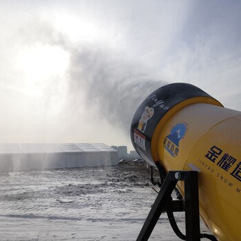 人工造雪机一键启动液压升降系统自动摆头设计国产造雪机大功率