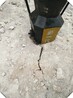 山西吕梁液压破石机岩石分裂机设备修路胀裂岩石劈裂棒